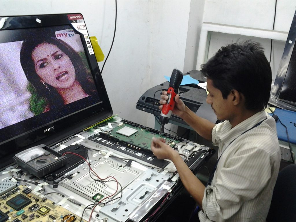 LCD TV Display Panel Replacement